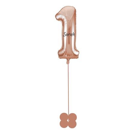 Personalise a Helium Number Balloon I My Dream Party Shop Ruislip