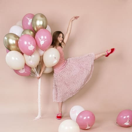 Ballerina Party Balloons I Ballerina Party Decorations I My Dream Party Shop UK