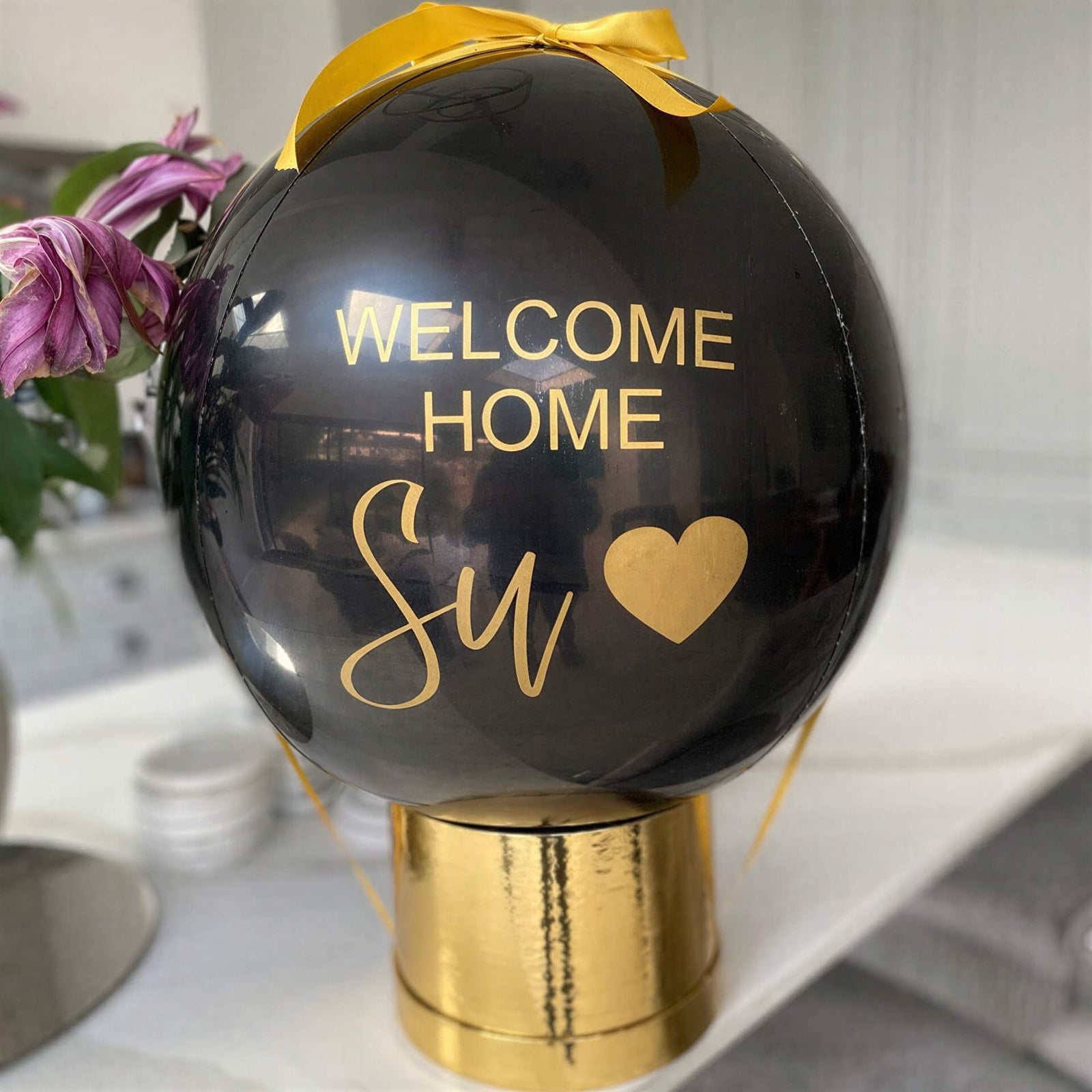 Black and Gold Money Gift Pop Up Balloon I My Dream Party Shop Ruislip