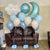 Personalised Orbz, Moon and Cloud Baby Shower Balloons I My Dream Party Shop Ruislip