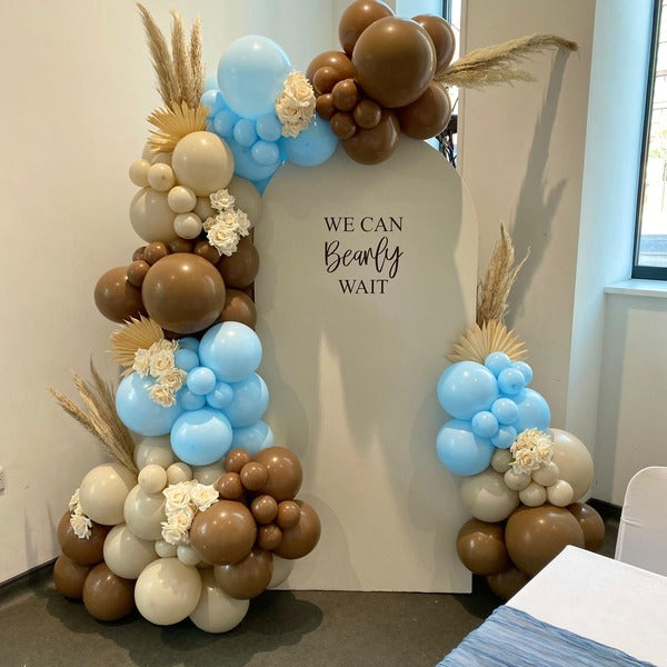 We Can Bearly Wait Baby Shower Balloon Arch I Baby Shower Balloons I My Dream Party Shop Ruislip
