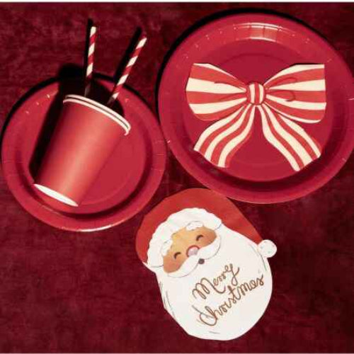 Christmas Santa Head Napkins I Christmas Party Tableware I My Dream Party Shop UK
