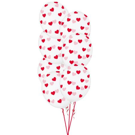 Red Confetti Heart Helium Balloons I Engagement Balloons Collection Ruislip I My Dream Party Shop