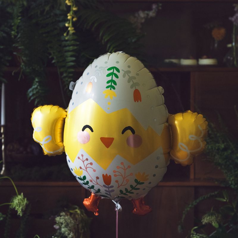 Cute Yellow Chick Foil Balloon I Farm Party Decorations I My Dream Party Shop UK