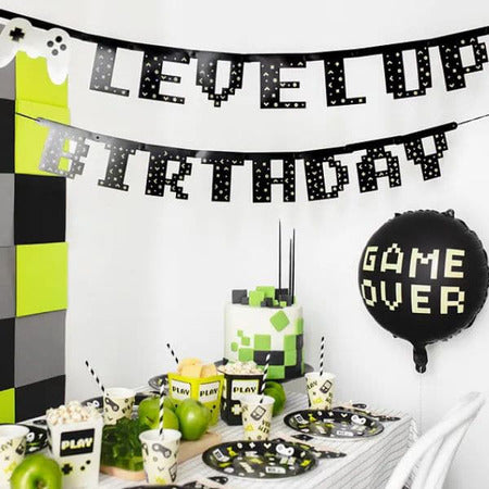 Gamepad Paper Party Plates I Gaming Party Supplies I My Dream Party Shop UK