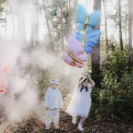 Giant Mint Green and Gold Butterfly Balloon I Fairy Party Decorations I My Dream Party Shop UK