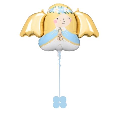 Helium Angel Foil Balloon I Helium Christening Balloons Ruislip I My Dream Party Shop UK