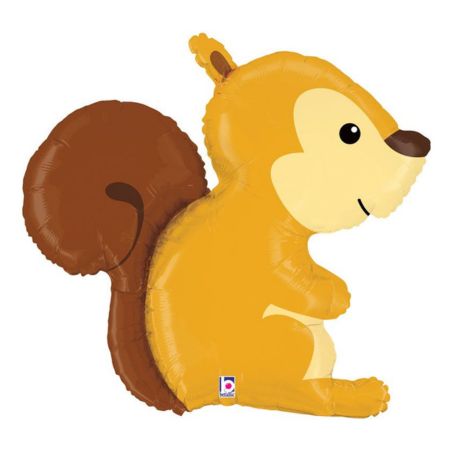 Helium Inflated Woodland Squirrel Balloon I Children's Helium Balloons Ruislip I My Dream Party Shop