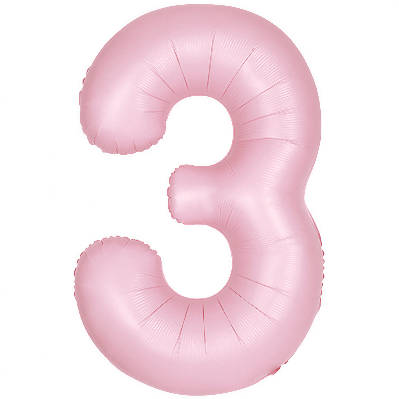Helium Pastel Matt Number Three Balloon I Helium Number Balloons Ruislip I My Dream Party Shop