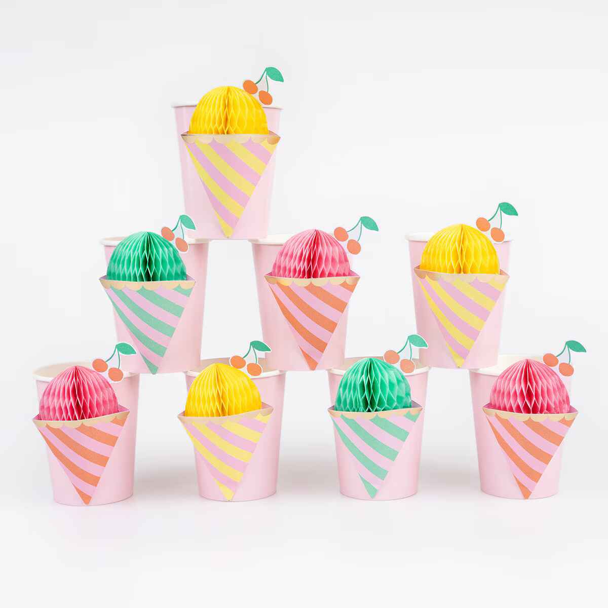 Ice Cream Party Cups Meri Meri I Ice Cream Party Decorations I My Dream Party Shop UK