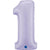 Helium Inflated Lilac Number Balloon I Ruislip Helium Balloons I My Dream Party Shop
