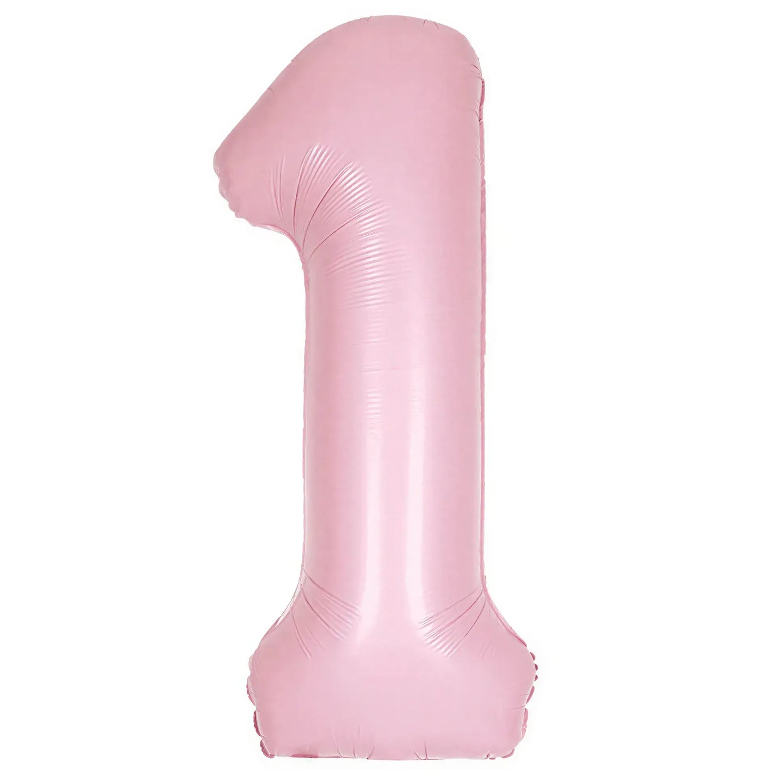 Matt Pastel Pink Foil Number One Balloon 34 Inches I Milestone Birthday Balloons I My Dream Party Shop UK