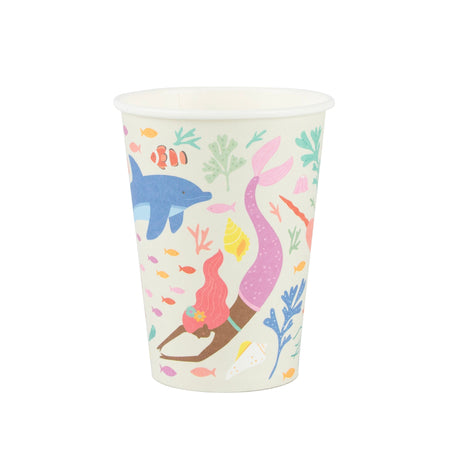 Mermaid Party Cups I Mermaid Party Decorations I My Dream Party Shop UK