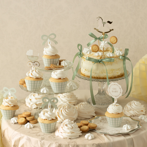 Oh Baby Cupcake Topper Set I Baby Shower Decorations I My Dream Party Shop UK