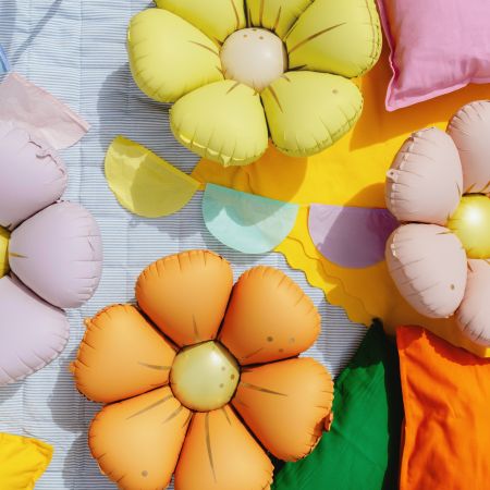 Pastel Daisy Balloons 4 Pack I Pastel Party Balloons I My Dream Party Shop UK