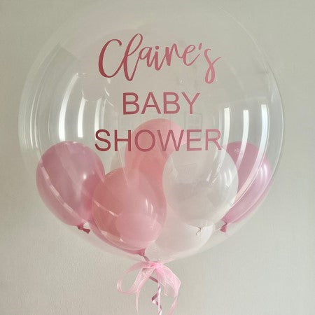 Personalised Baby Shower Bubble Balloon I Balloons for Collection Ruislip I My Dream Party Shop