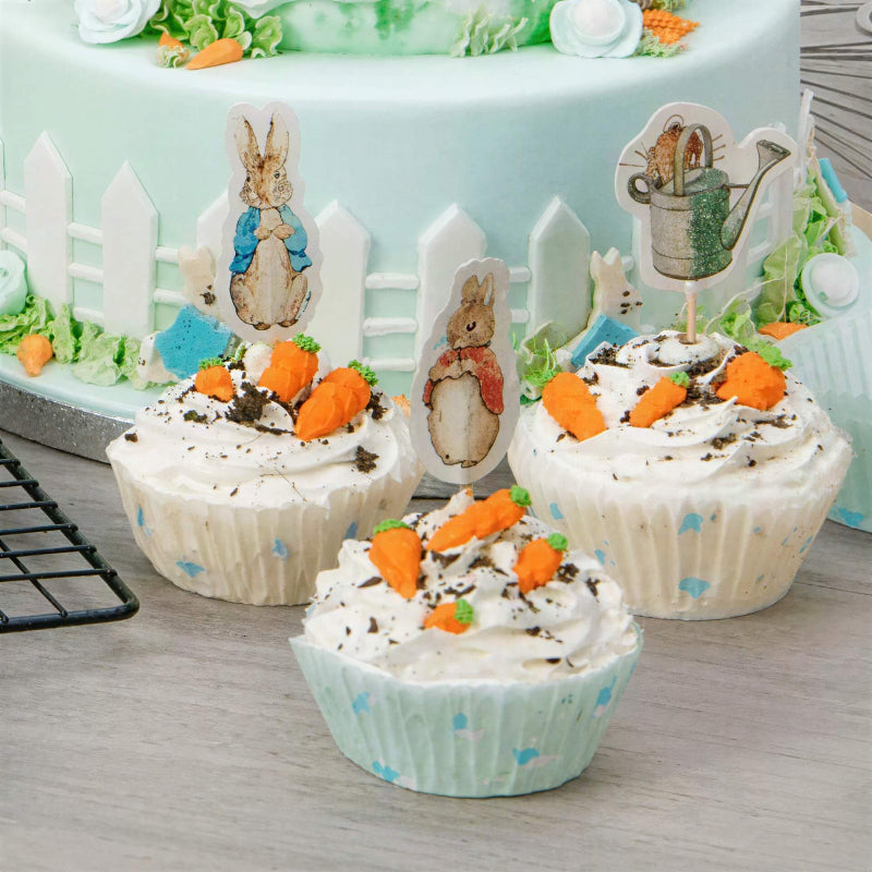 Peter Rabbit Cupcake Topper Set I Peter Rabbit Party Supplies I My Dream Party Shop UK
