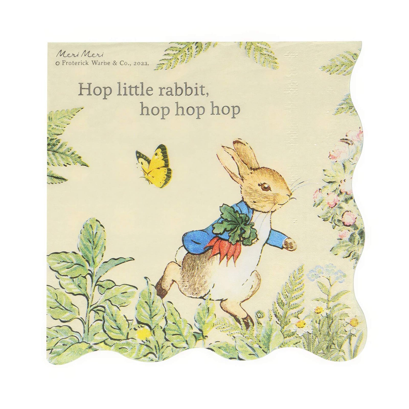 Peter Rabbit In The Garden Small Napkins I Peter Rabbit Party Supplies I My Dream Party Shop UK