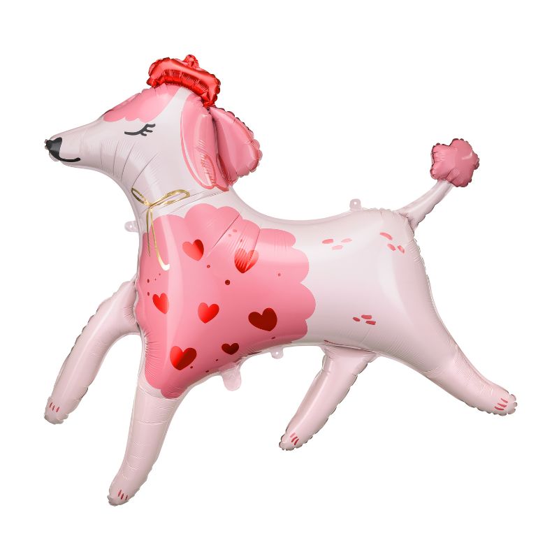 Giant Pink Poodle Balloon I Valentine's Day Balloons I My Dream Party Shop UK