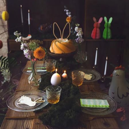 Bunny Shaped Party Napkins I Easter Party Decorations I My Dream Party Shop UK