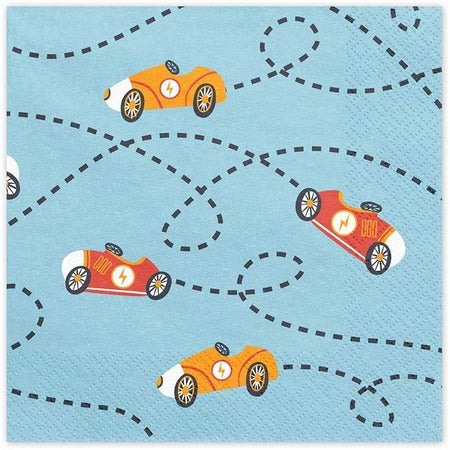 Racing Car Party Napkins I Racing Cars Party Decorations I My Dream Party Shop UK
