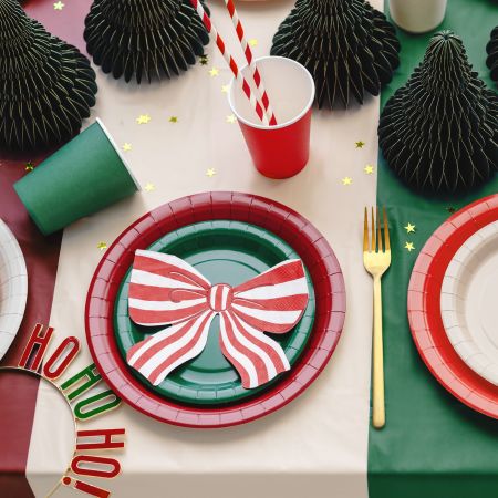 Red Bow Napkins I Christmas Party Supplies I My Dream Party Shop UK