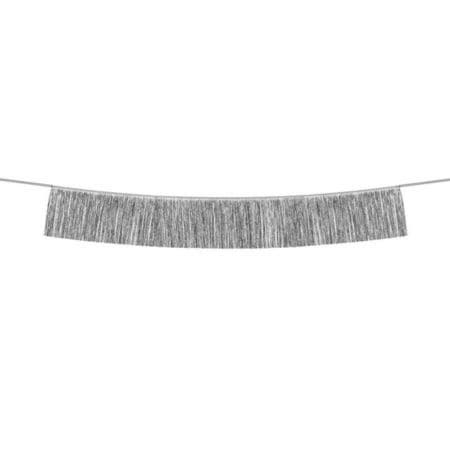 Silver Tinsel Fringe Garland I Silver Party Decor I My Dream Party Shop UK