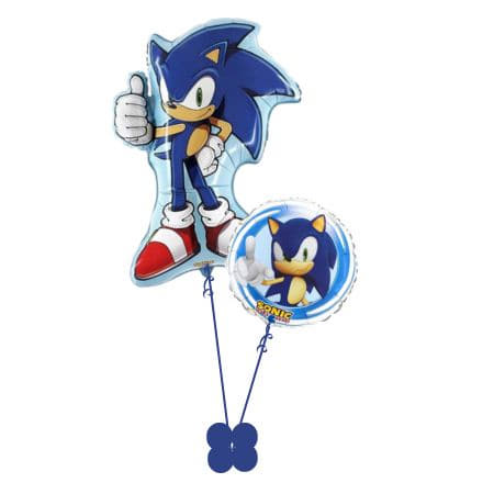 Sonic The Hedgehog Helium Balloon Bouquet I Balloons for Collection Ruislip I My Dream Party Shop