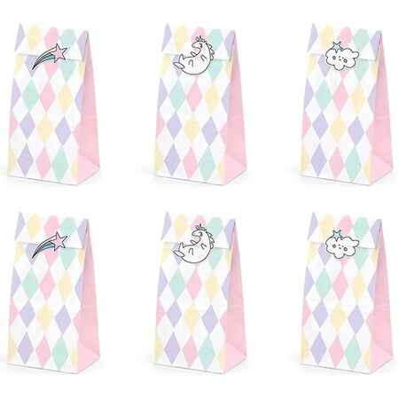 Make a Wish Unicorn Party Bags I Unicorn Party Decorations I My Dream Party Shop UK