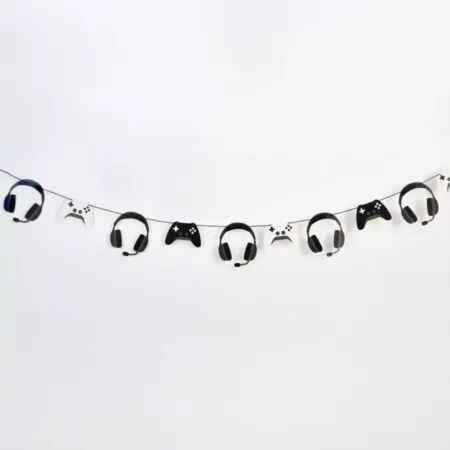 Gamer Controller Party Garland I Gamer Party Supplies I My Dream Party Shop UK