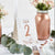Rose Gold Table Numbers I Wedding Decorations I My Dream Party Shop UK