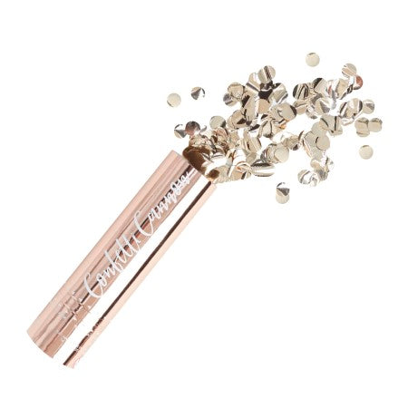 Rose Gold Confetti Cannon I Milestone Birthday Party Supplies I My Dream Party Shop Ruislip