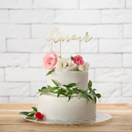 Gold Amour Cake Topper I Hen Party Cake Decoration I My Dream Party Shop I UK