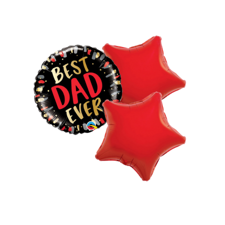 Best Dad Ever Helium Balloon Set for Collection Ruislip I My Dream Party Shop