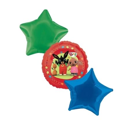 Bing Trio of Helium Balloons for Collection Ruislip I My Dream Party Shop