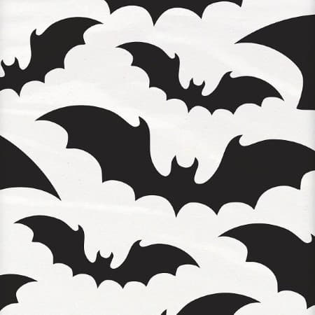 Black and White Bats Tablecover I Halloween Party Tableware I My Dream Party Shop UK