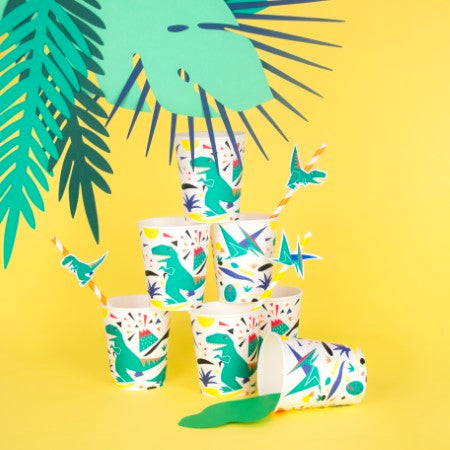 Dinosaur Cups I Dinosaur Party Decorations I My Dream Party Shop UK