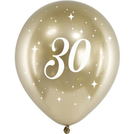 White Gold 30 Helium Balloons I Collection Ruislip I My Dream Party Shop