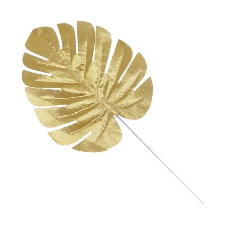 Gold Tropical Leaves Decorations  Gold Foliage Party Decor UK – Pretty  Little Party Shop