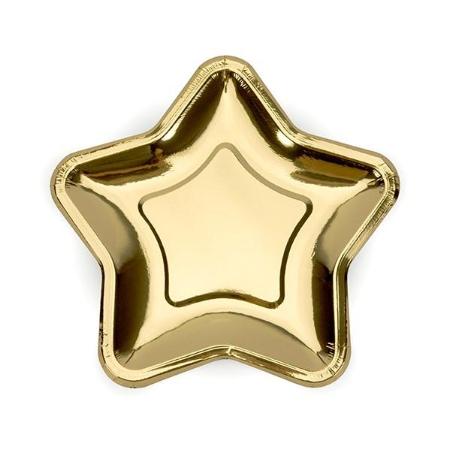 Gold Star Paper Party Plates I Gold Party Decorations I My Dream Party Shop UK