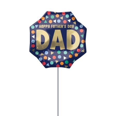 Happy Father's Day Dad Helium Balloon For Collection Ruislip I My Dream Party Shop