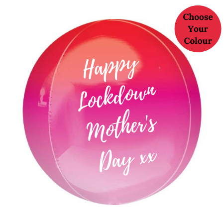 Personalised Mother's Day Orbz Balloon I Helium Balloons Ruislip