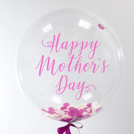 Personalised Mother's Day Bubble Balloon I Helium Balloons Ruislip I My Dream Party Shop