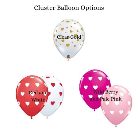 Personalised Valentines Bubble Balloon I Helium Balloons Collection Ruislip I My Dream Party Shop