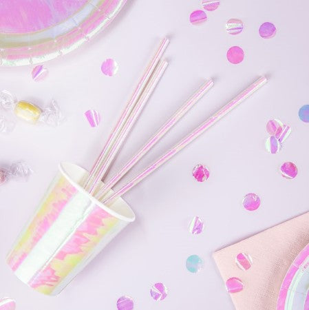 Iridescent Party Cups I Iridescent Party Tableware I My Dream Party Shop I UK
