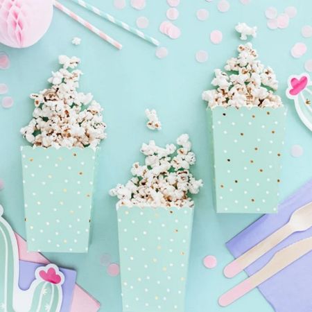 Mint Green Treat Boxes I Mint Green Party Tableware I My Dream Party Shop UK