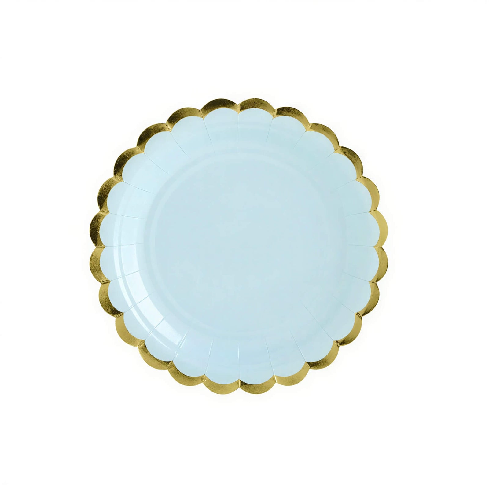 Pastel Blue Party Plates I Pastel Blue Party Supplies I My Dream Party Shop