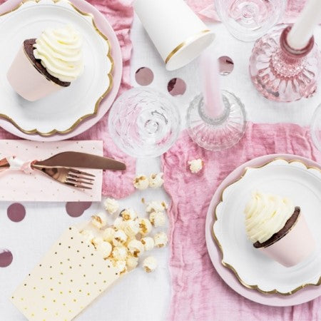 Peach Polka Popcorn Boxes I Party Favour Boxes I My Dream Party Shop UK