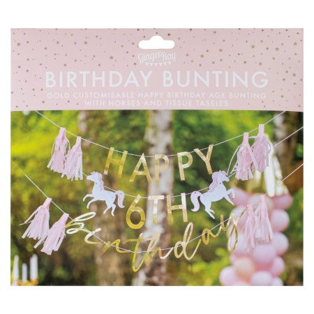 Princess Party Birthday Bunting I Princess Party Decorations I My Dream Party Shop UK