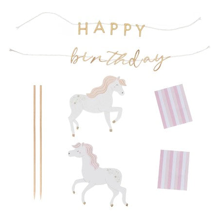 Princess Unicorn Cake Bunting I Princess Party Decorations I My Dream Party Shop UK